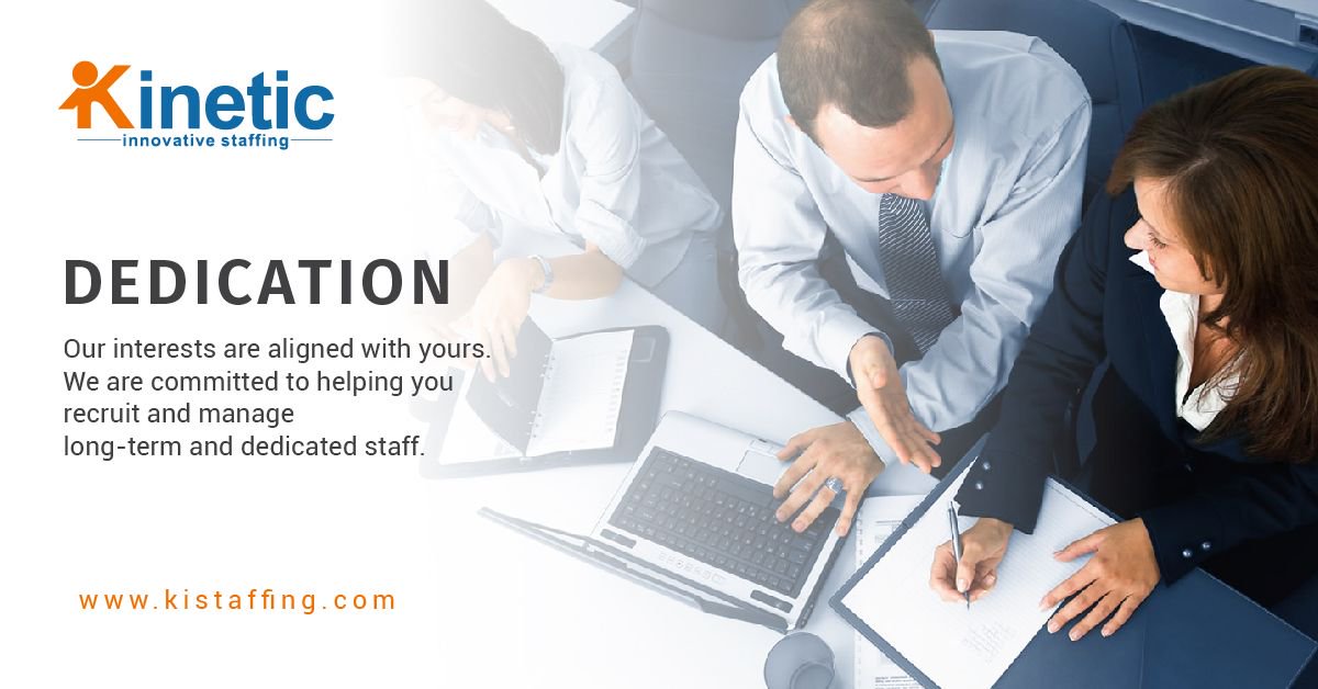KIStaffing's tweet photo. Dedication is a big deal for us. #KIStaffing https://t.co/HvfCoxnuo2