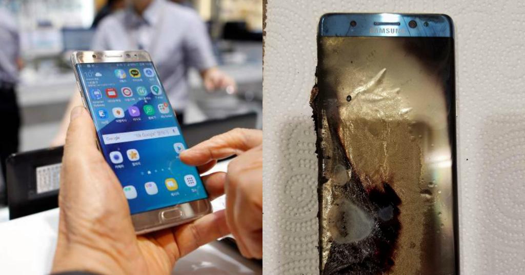 TheSun's tweet photo. Samsung to sell recycled Note 7 phones which were recalled after devices burst into flames https://t.co/2PoJHzpLGg https://t.co/PlqLTitL6p