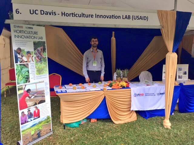 HortInnovLab's tweet photo. We're thrilled to be at #AfricaPostHarvest2017! Visit the @HortInnovLab booth to check out drying beads, new DryCards &amp; chimney solar dryer https://t.co/WmWSgPXaQ7