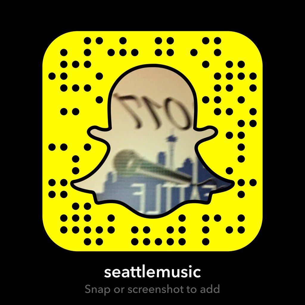 206Sound's tweet photo. Join us on #Snapchat !!! #Snapchat206 #SeattleMusic #SSMAs17 https://t.co/sD27Ox3JQw