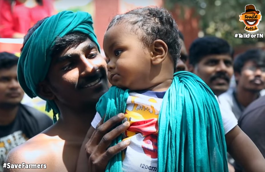 SmileSettai's tweet photo. #TalkForTN : Farmers,Child Delhi protest 💪💪💪
#SaveFarmers #DelhiChalo #SmileSettaiAtDelhi https://t.co/tpYbOlurwY