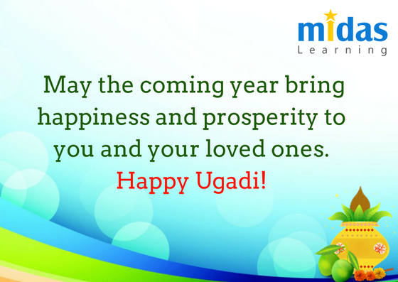 MidasLearning's tweet image. MidasLearning wishing the coming year bring happiness and prosperity to you and your loved ones. Happy Ugadi!  #Ugadi2017