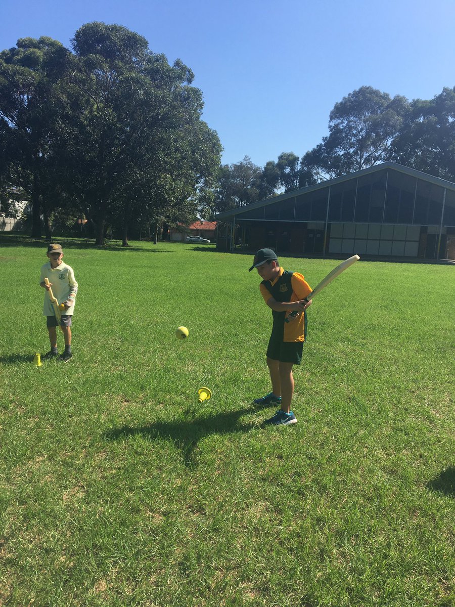 Our cricket teams braved the heat today to practise their batting and throwing skills. Thank you <a href="/CricketNSW/">Cricket NSW</a>! <a href="/Chipping_no_PS/">Chipping Norton PS</a>