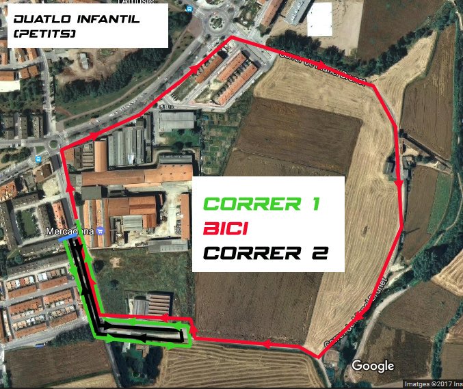cnvic_etb's tweet photo. Aquest diumenge a les 09:00 XVI duatló infantil "Ciutat de Vic". Us presentem els recorreguts. + info: https://t.co/LgQa0YMkno https://t.co/SVyh3rVkg1