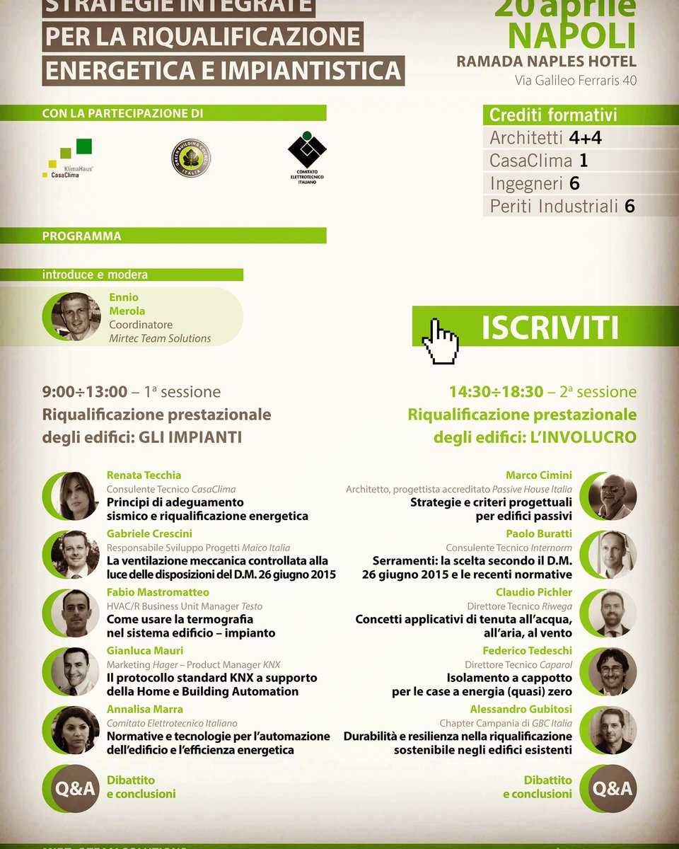 EnnioMerola's tweet photo. #Formazione #CFP #VMC @MaicoItalia #CasePassive @MirtecTeam @ClimateHouse @GBCItalia @CEInorme #Napoli #20aprile: https://t.co/lD4NbV4e61 https://t.co/hhMtY86Axg