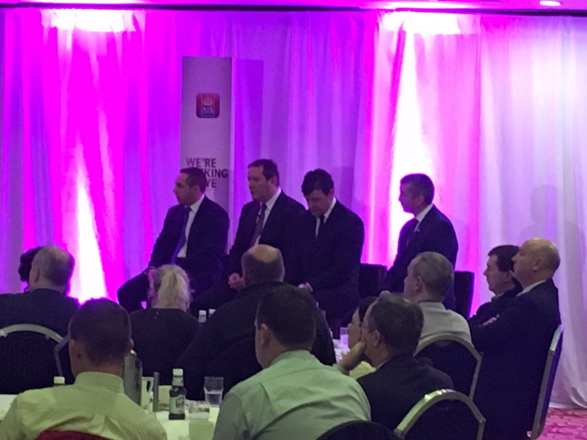 DonegalTV's tweet photo. A great turnout In @MountErrigal for the @AIBBiz @AIBIreland #brexit discussion and what will it mean for #ireland #donegal #crossborder #uk https://t.co/uMiBHmgzUF