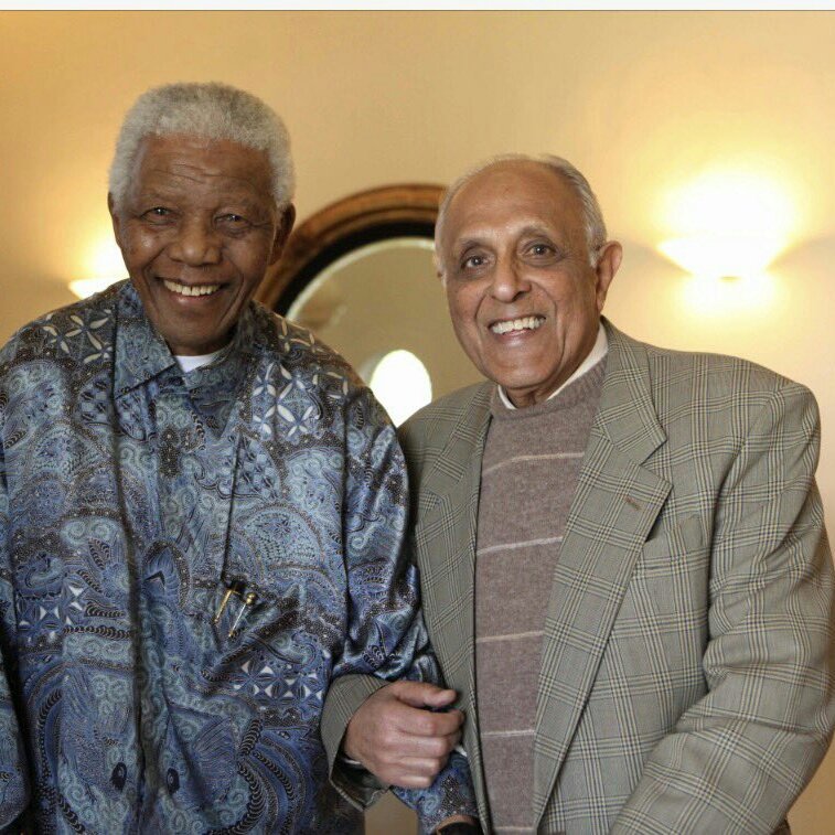 phauwe_phosa's tweet photo. #AhmedKathrada #NelsonMandela
#Theymeet again in heaven https://t.co/tSABLaeZRh