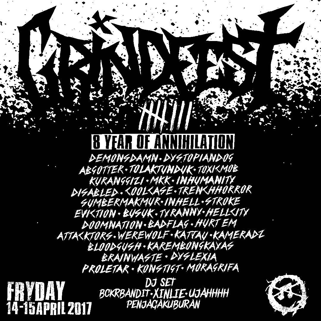 #BandungGrindFest #GrindFest #GrindFest8 #GrindFestVol8