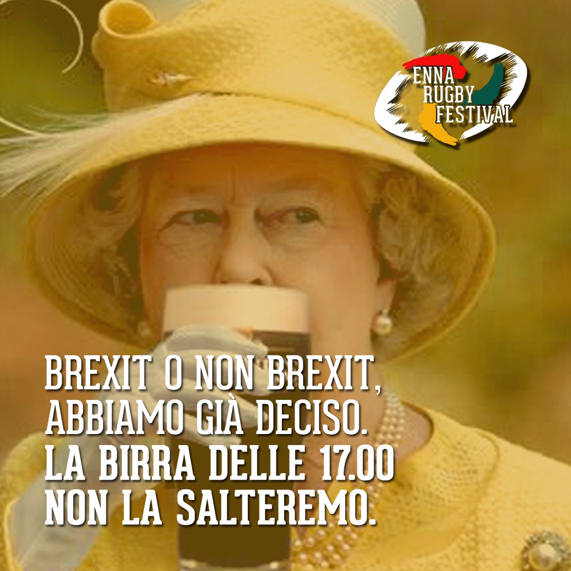 EnnaRugbyFest's tweet photo. God save the beer...
#EnnaRugbyFestival2017 #RugbyAdAltaQuota
#BrexitDay #GodSaveTheBeer #RugbyLove
https://t.co/UIX2ABEGFA https://t.co/7ymAhWLWNu