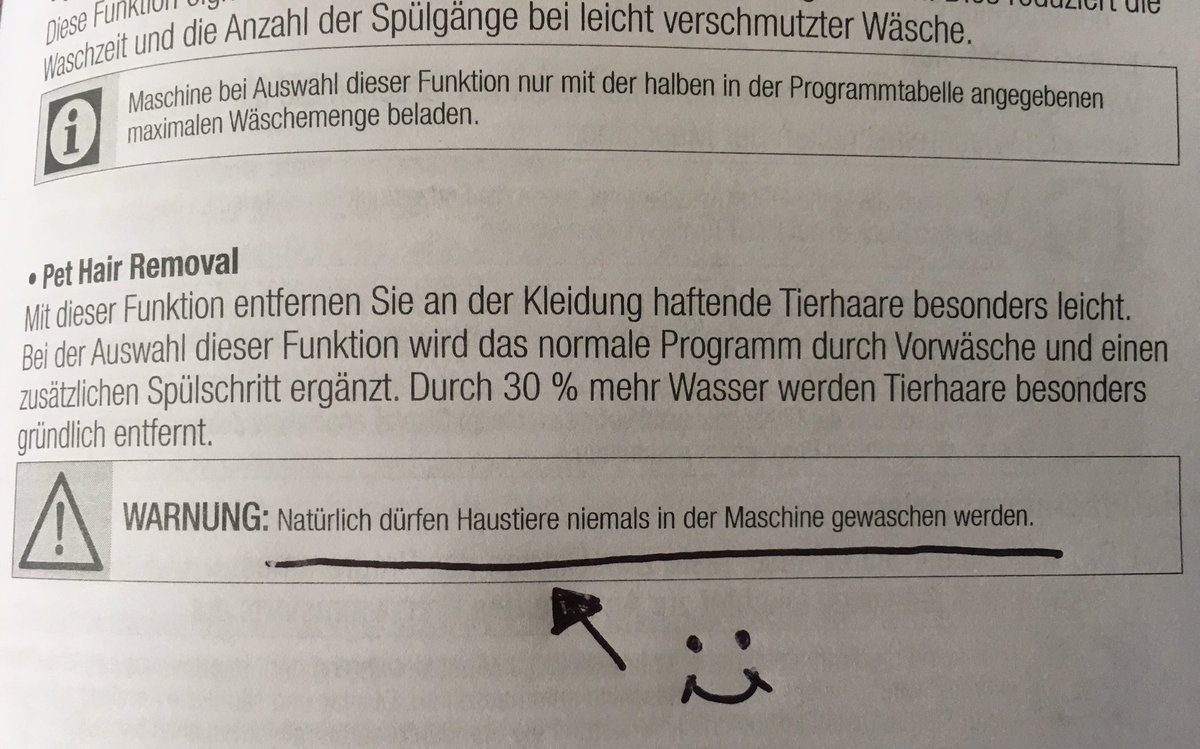 Martens_Ch's tweet image. Gut, dass wir das geklärt hätten. #waschmaschine #fellnasen #tierhaare #beko