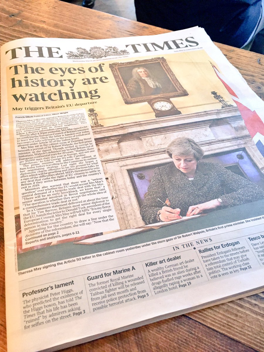 WalkerStephenF's tweet photo. #triggerday in a rainy #Birmingham. At least #Davidbowie is playing in @YorksBakeryCafe tho, so it doesn't feel so bad. #brexit #breakfast https://t.co/SFPSYvWTo1