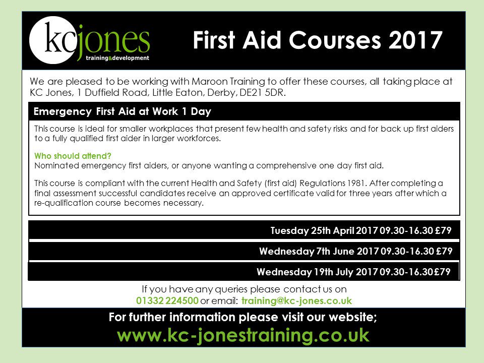 chrisharris_chc's tweet photo. Looking for #firstaid training? It's less than a month until our next course with @MaroonTraining #littleeaton
More; https://t.co/1G6LiEaCr4 https://t.co/mXXOVCTxUQ