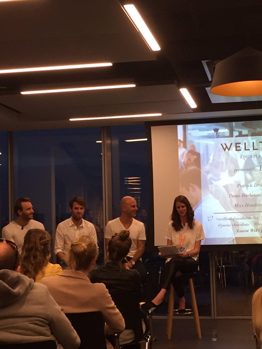 samkbailey25's tweet photo. A wonderful night of #wellness inspiration at @welltodomag #founderseries. Quote of the night: 'Back yourself' @patrickdrake @HelloFreshUK https://t.co/FHeFbJ2CUv