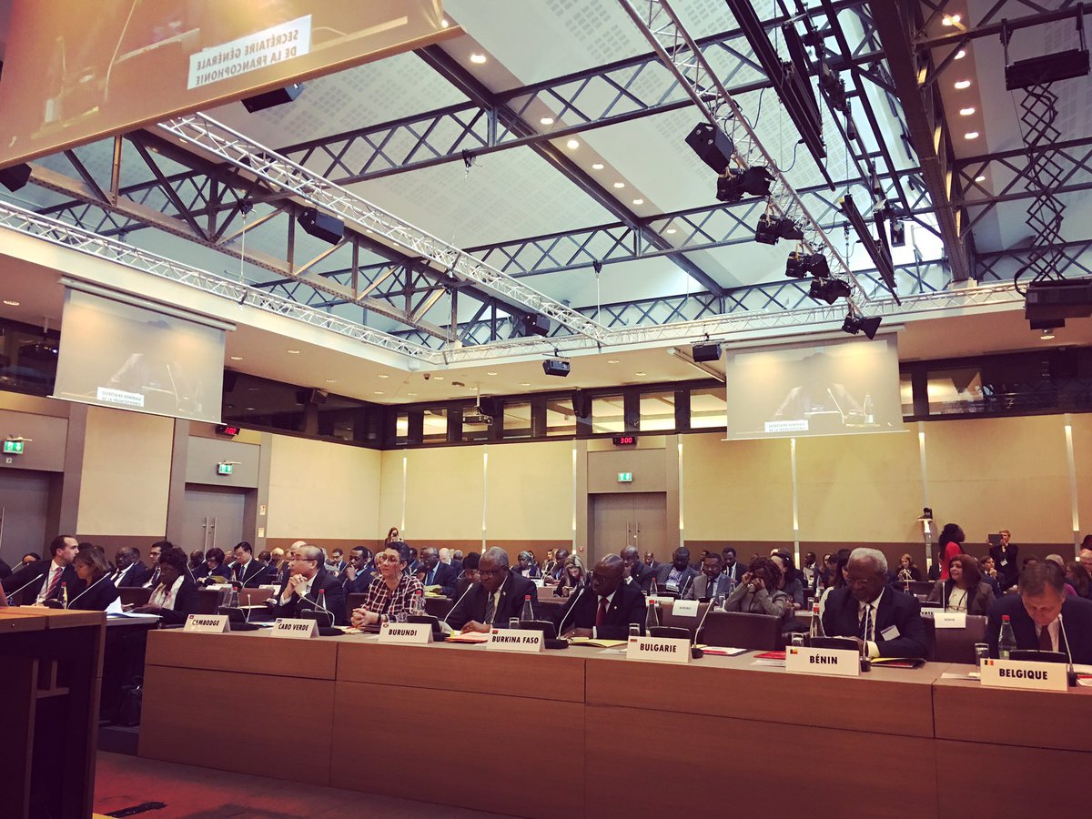 NicolasJSimard's tweet photo. Démarrage de la 100ème session du Conseil permanent de la Francophonie à Paris @OIFfrancophonie @MichaelleJeanF https://t.co/rdfpecME4g