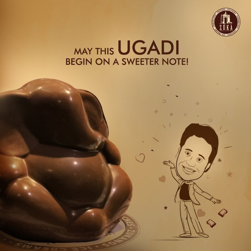 zukachocolates's tweet photo. May this year turn out to be an utterly generous and zukalicious one. Happy Ugadi! @Zukarians @ChennaiFoodGuid @foodinchennai #UgadiSpecial https://t.co/3WYTYq22nE