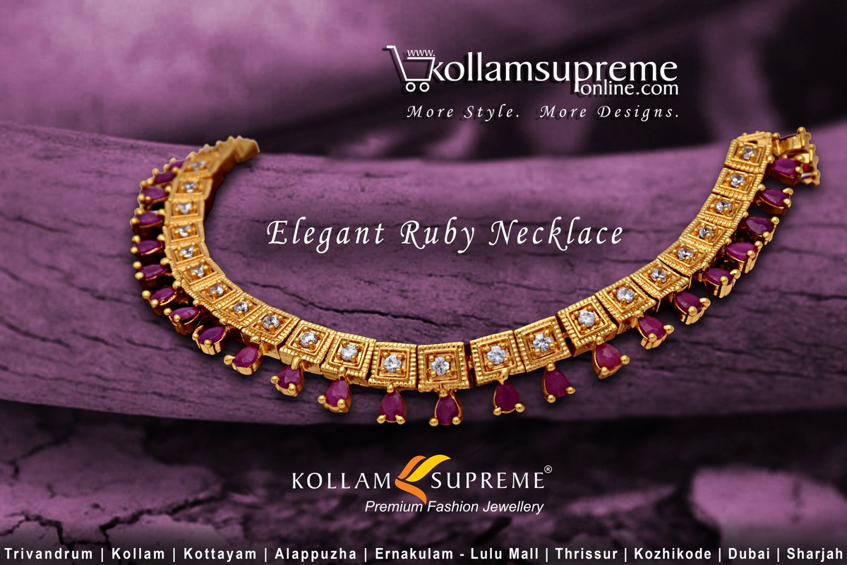 SupremeKollam's tweet photo. Elegant Ruby Necklace
https://t.co/n8v71R4yB0
#Elegant_Ruby_Necklace
#Elegant_Necklace
#Ruby_Necklace
#Necklace https://t.co/d88wGlVz64