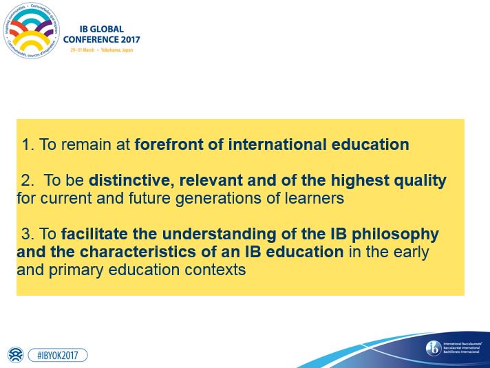 ibpyp's tweet image. Some highlights from the New #PYPCoordinators Forum: Why review the #IBPYP? | #IBYOK2017