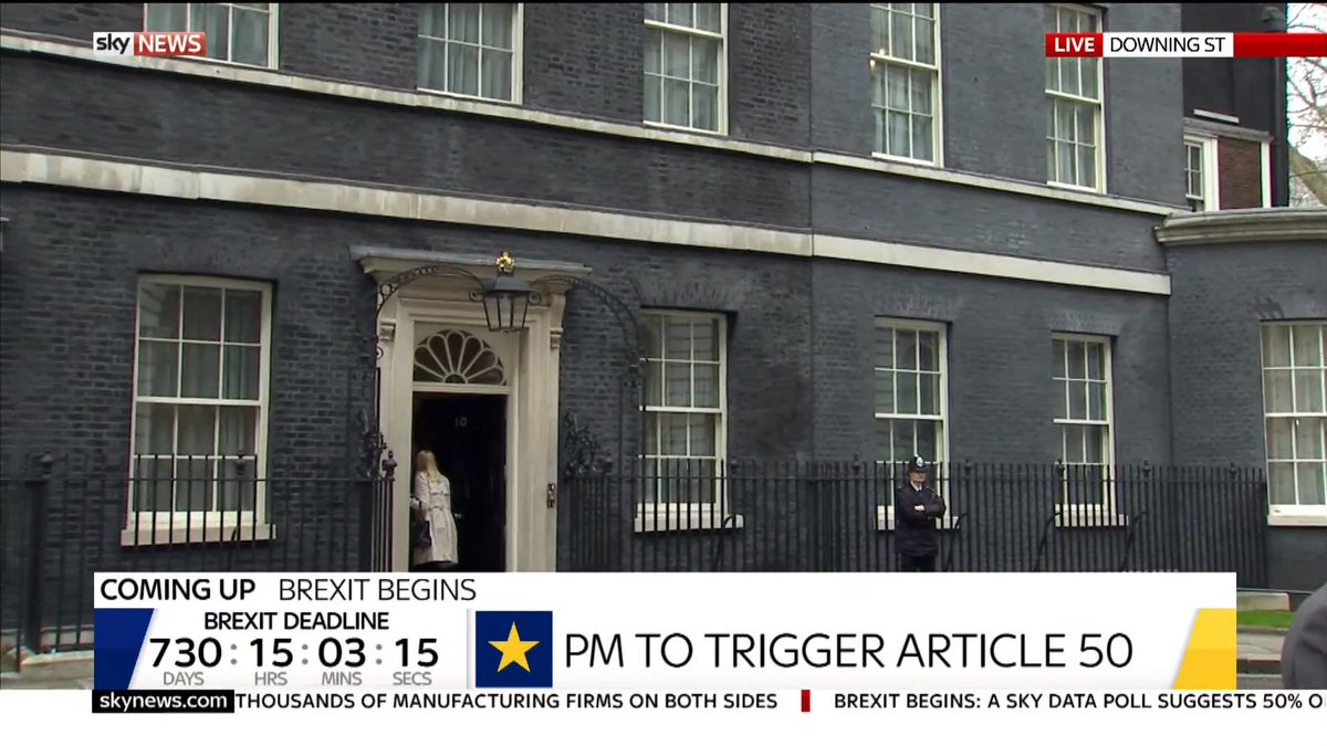 Image result for sky news brexit countdown clock