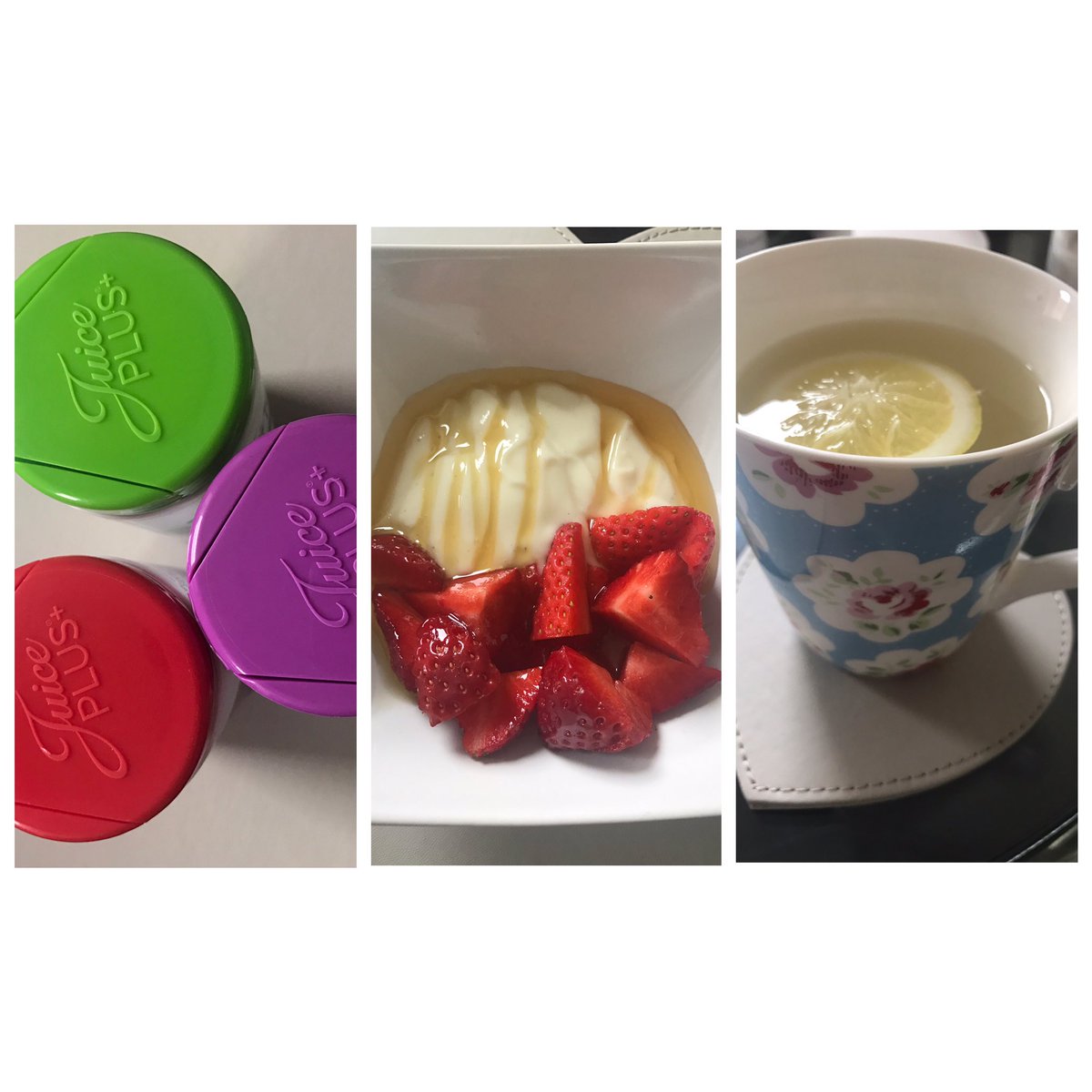 laurenkate_xo's tweet photo. Yogurt & strawberries ππ π
Lemon water ππ¦
& My PremiumsPerfect start to a Wednesday morning.
#60daychallenge #loveyourbody #MumsThatBoss https://t.co/BJiSBJcMzq