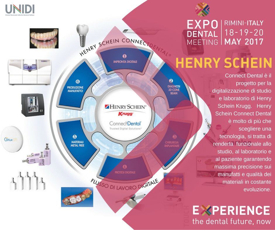 A #ExpodentalMeeting l'innovazione si tocca con mano!Le novità di <a href="/HenrySchein/">Henry Schein</a> saranno a #Rimini dal 18 al 20 maggio goo.gl/ttR6Rj