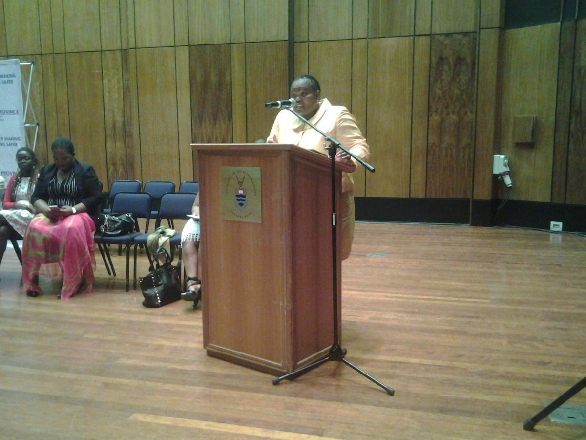 GP_CommSafety's tweet photo. MEC Nkosi-Malobane delivering a key note address during Forensic Social Worker's graduation.#ForensicSocialWorkersGrad https://t.co/qJV1yrxdpl
