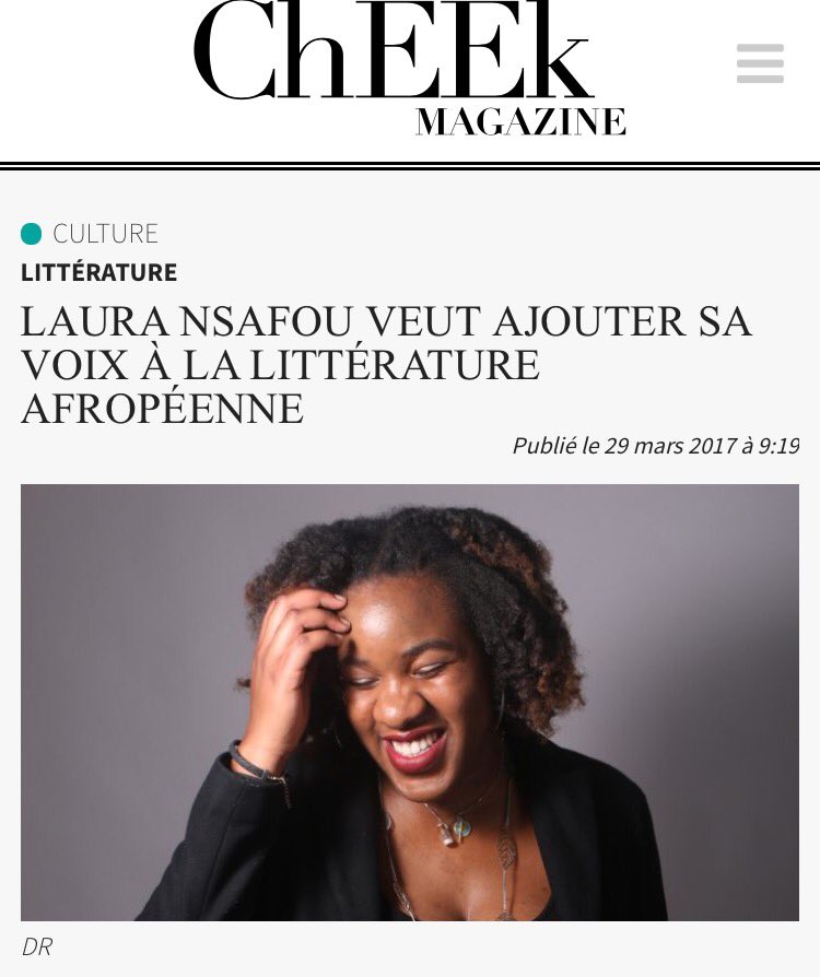 Superbe article de Pauline Le Gall in <a href="/MagazineCheek/">Cheek</a> sur "A MAINS NUES" &amp; son auteure <a href="/mrsxroots/">Mrs Roots</a>, à lire ABSOLUMENT 
m.cheekmagazine.fr/culture/laura-…