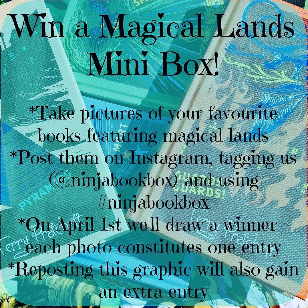NinjaBookBox's tweet photo. Some things that are still happening....on Instagram (https://t.co/5Z4x6radM3) 1/3 #bookbox #subscriptionbox #uksubbox https://t.co/D4yJebDPj7