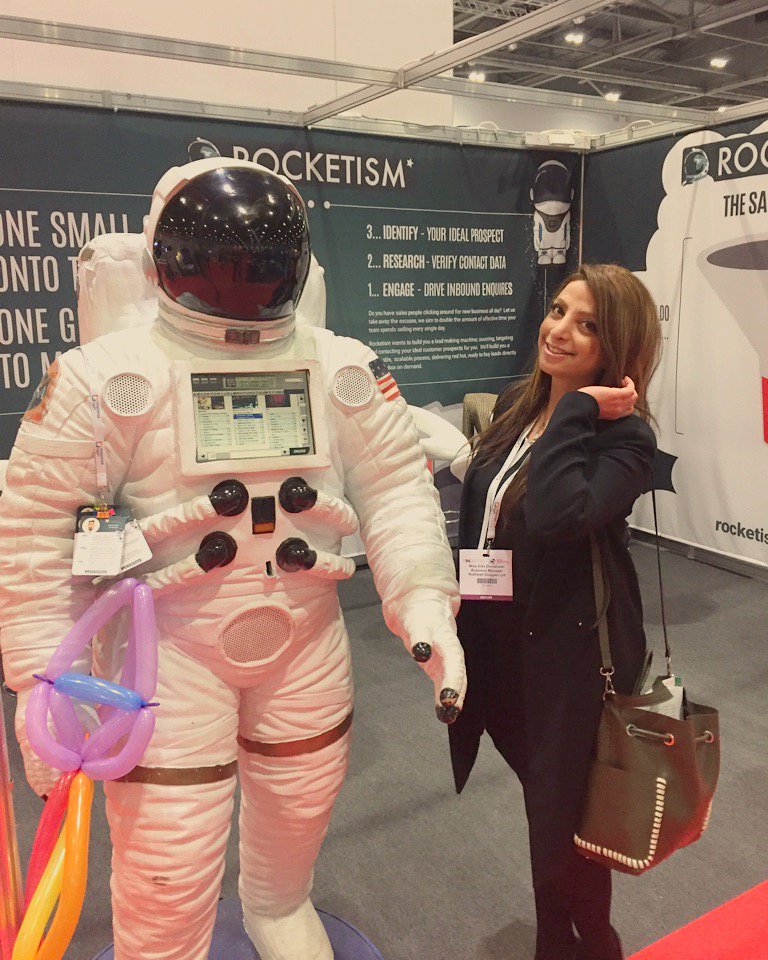 RDLteam's tweet photo. @B2BMarketingUK yesterday at the #B2BUK met many great companies and informative talks that was held, and thanks to @wearerocketism 4 photo! https://t.co/GWUURaMzmD