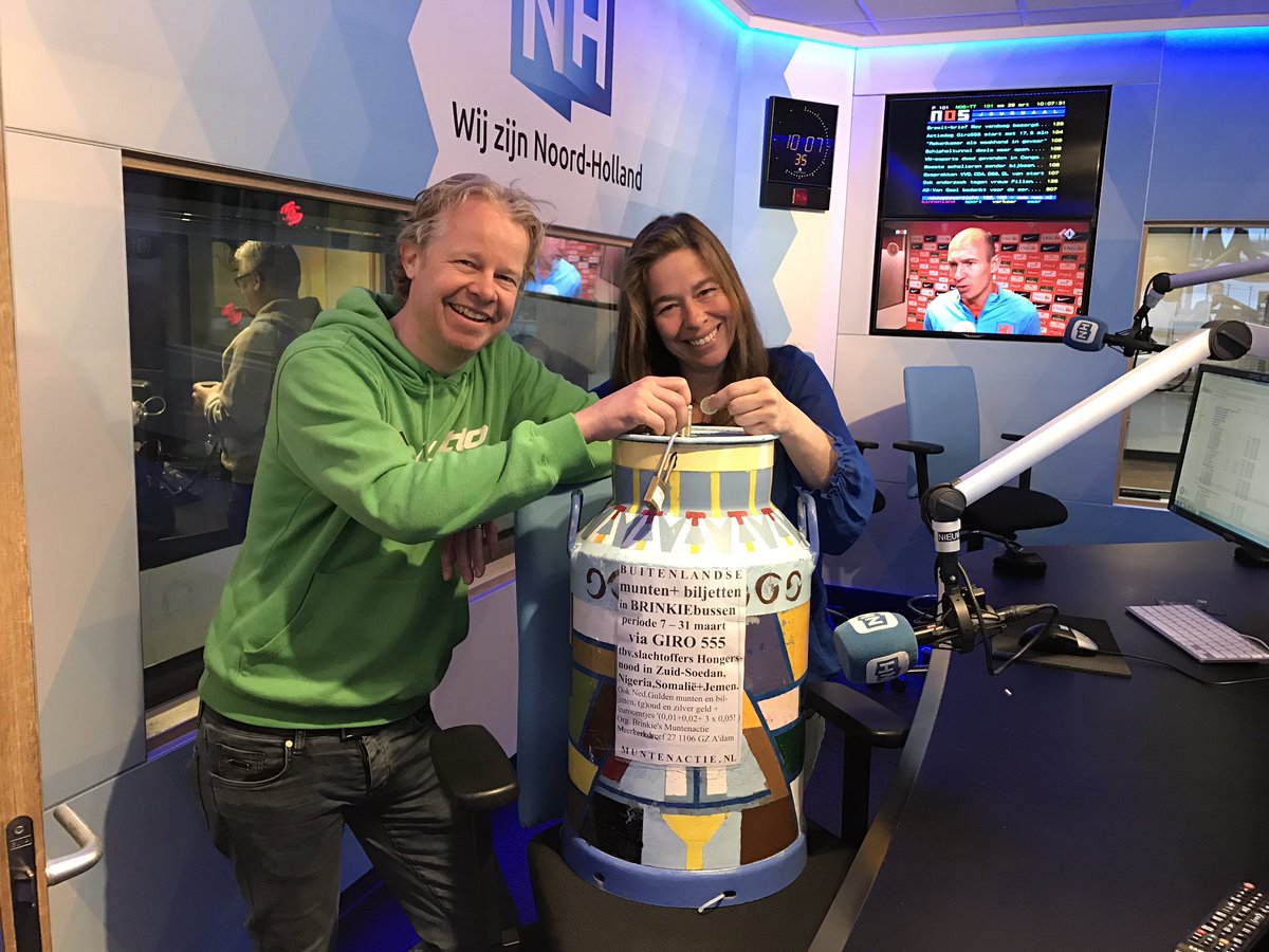 Geef voor #giro555. En doe er gelijk een mooie nieuwsplaat over Helpen/Geld bij. Suggesties? 16.45 hoor je ze in #NHSpitstijd 88.9/93.9