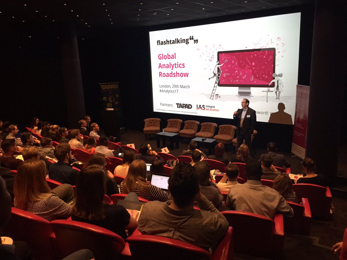 flashtalking's tweet photo. @flashtalking CEO John Nardone speaking at our Analytics Roadshow on the importance of good Data &amp; Analytics #Analytics17 #onlineadvertising https://t.co/Sv0hYdM0Uv