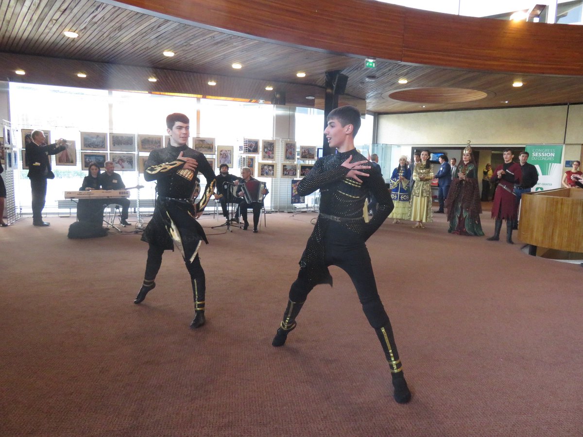 CoE_Russia's tweet photo. The artists of the State Dance Theatre of Karachay-Cherkessia performed in  dance and vocal compositions in national costumes https://t.co/lAusEyYFTK
