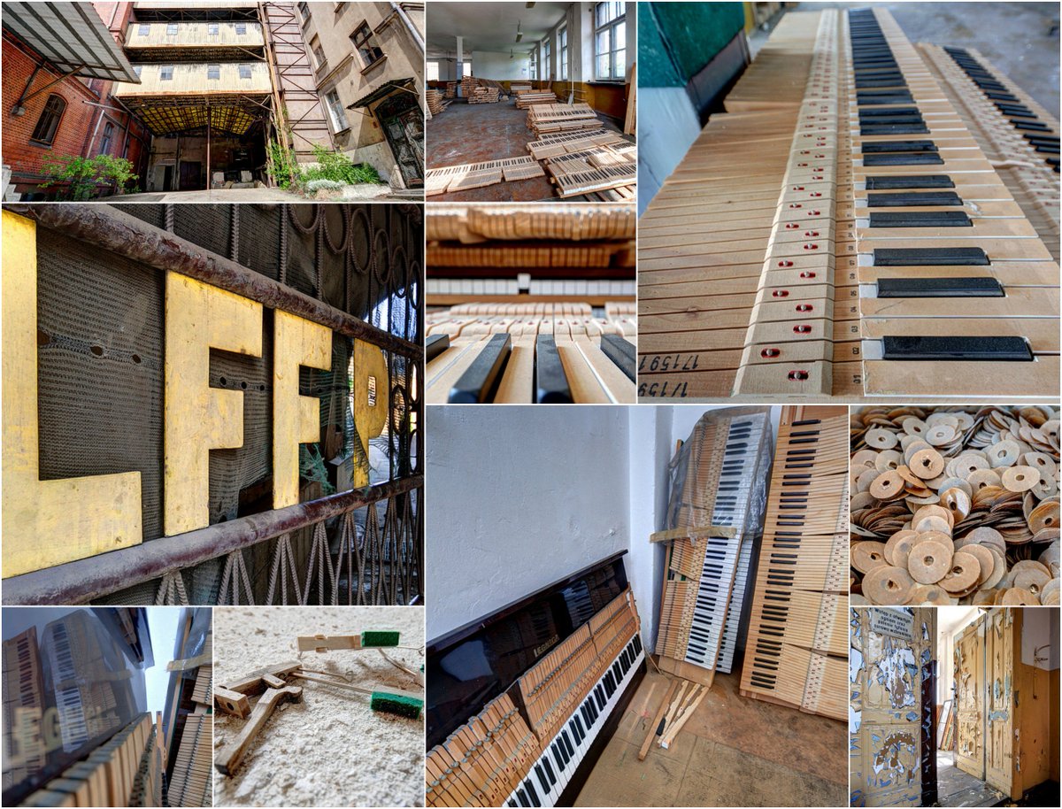 faringdonpianos's tweet photo. Take a look inside the #Legnicka Fabryka Fortepianów i Pianin #Factory in #Poland as it is now. See https://t.co/iN5IoA8kY7 (+ image source) https://t.co/Xz7FTIWDpI