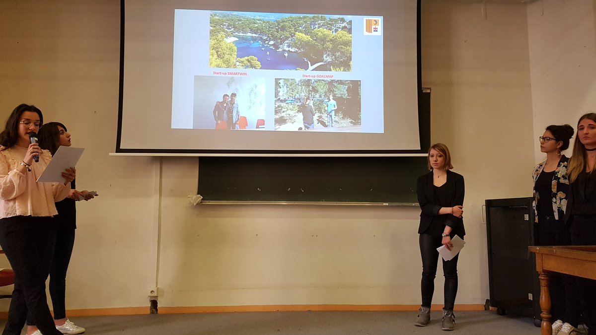 impgt_mcp's tweet photo. Présentation des travaux des étudiants du M2 MCP sur l'attractivité de la @regionpaca #markterrr @christophealaux @IMPGT_UnivAMU https://t.co/g3eXTx2DLJ