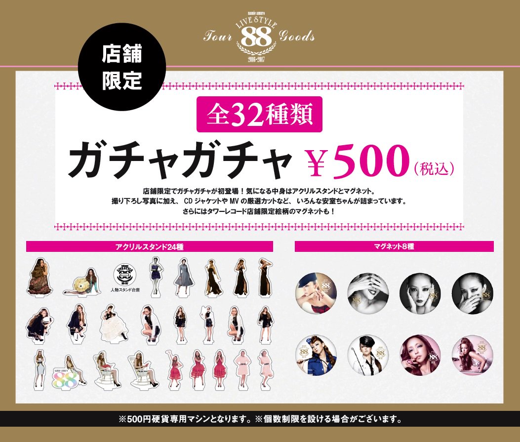 安室奈美恵 LIVE STYLE 処し 88 アクリルスタンド 安室奈美恵 LIVE STYLE 処し 88 アクリルスタンド