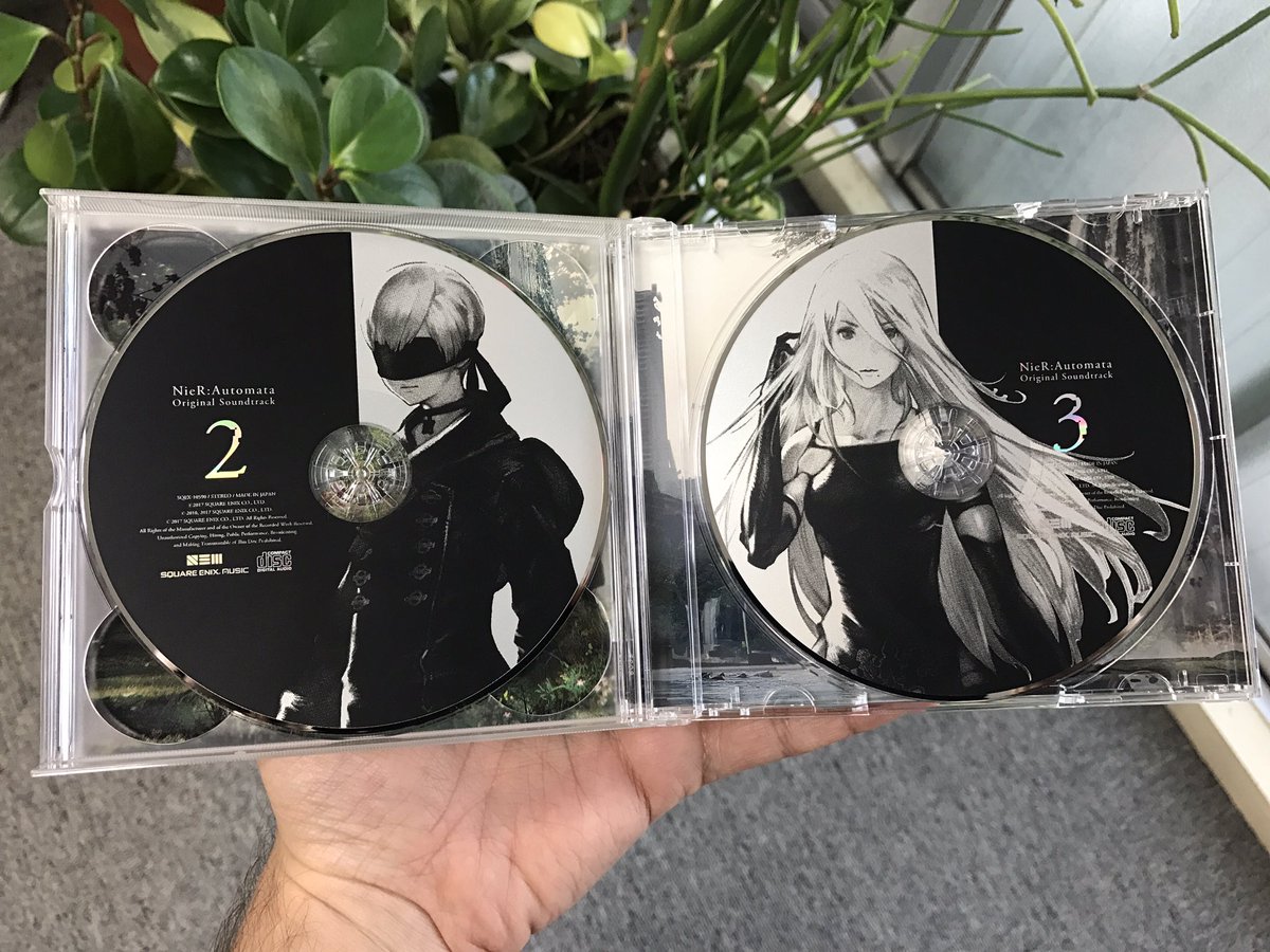 John Ricciardi Black Lives Matter Nier Automata Soundtrack Hit Stores Today In Japan Came With Bonus Cd Of The Chiptune Hacking Tracks