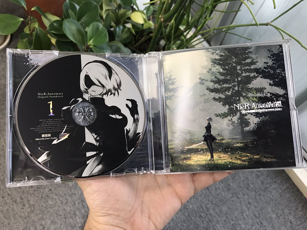 John Ricciardi Black Lives Matter Nier Automata Soundtrack Hit Stores Today In Japan Came With Bonus Cd Of The Chiptune Hacking Tracks