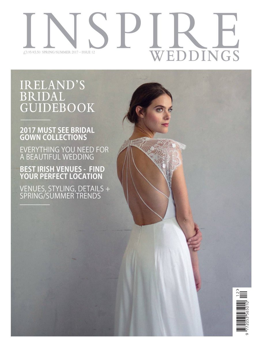 The SPRING/SUMMER 2017 edition of the magazine is now on sale! #inspireweddings #irishbride #irishwedding