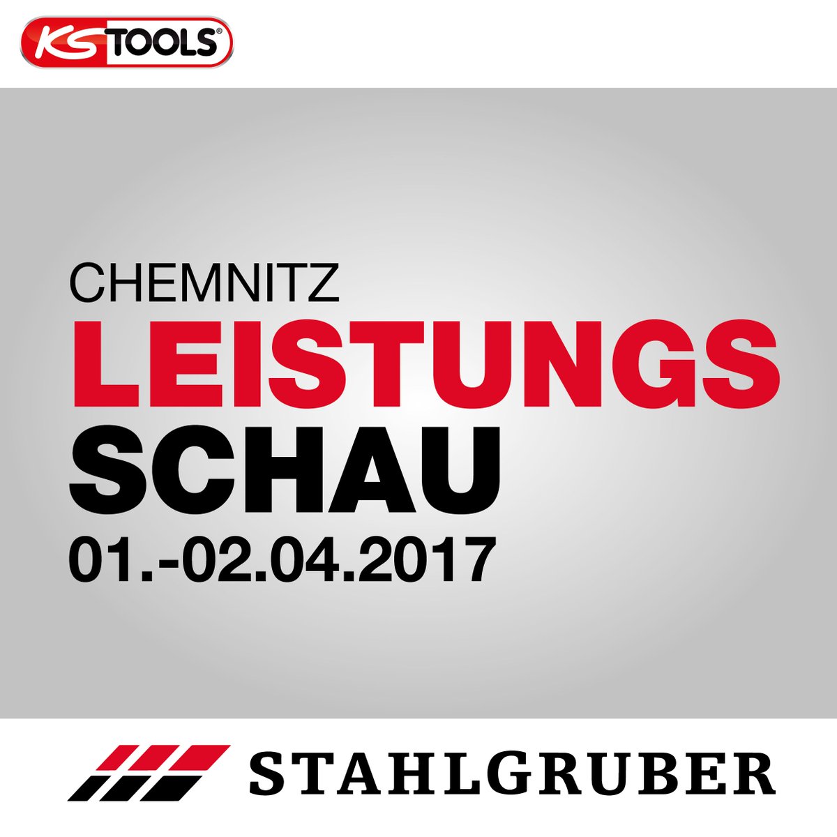 Am Wochenende begrüßen wir Sie herzlich bei der STAHLGRUBER LEISTUNGSSCHAU.
Next weekend we cordially welcome you at STAHLGRUBER.
#kstools