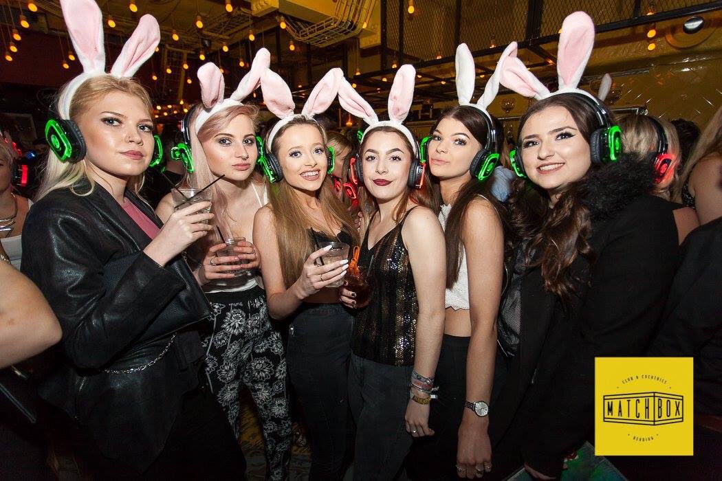 MatchBoxRDG's tweet image. #SquadGoals 🐰🐰🐰

Just over two weeks to go until the Silent Disco returns!

£6 tickets - bit.ly/2nj4qpa (includes headphone hire!)
