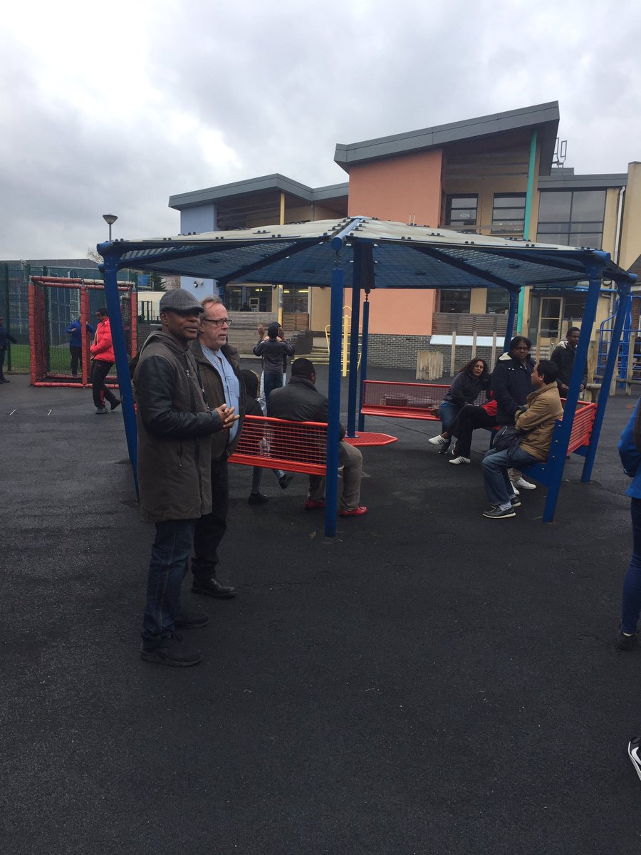 Enjoying a morning at Durant School Autistic Awareness day