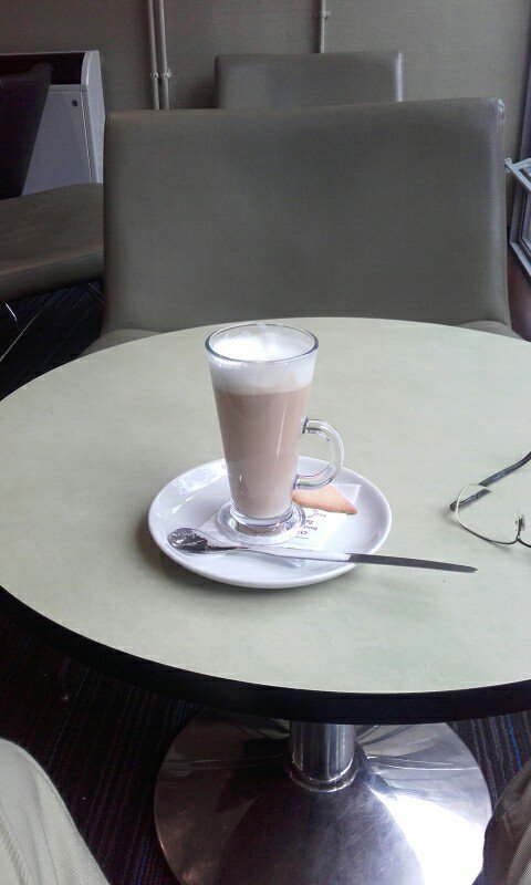 FieldEast's tweet image. costa latte