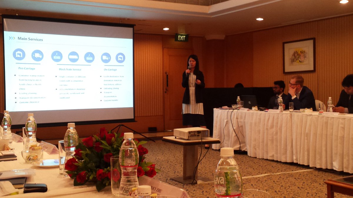 New #silkroute by #train from #NL to #China by our Chinese partner. Transit of  16-18 days! @JordexShipping  <a href="/JordexGlobal/">Jordex Global</a> #EAA2017 #mumbai