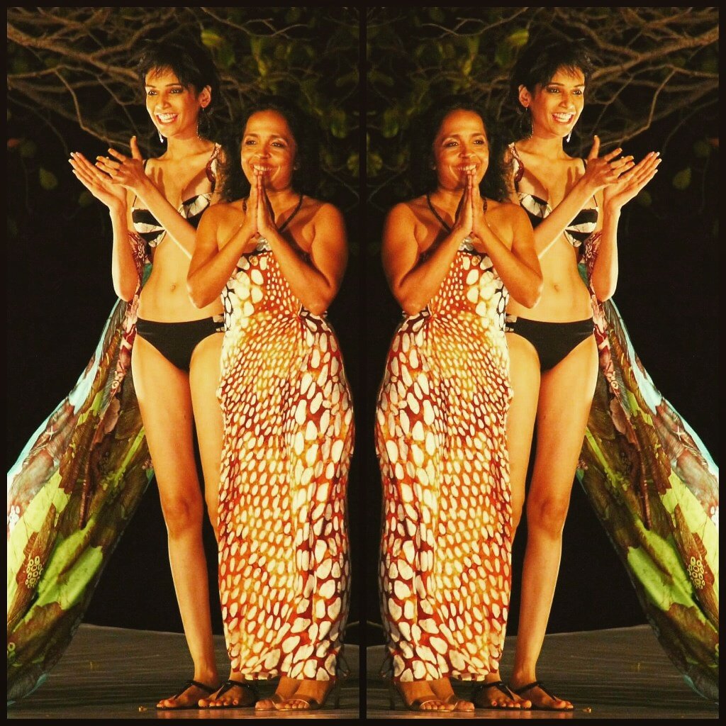 anjumfakih's tweet photo. One of ma most fav pic... standin tall n stoppin the shw for @sonali.dharmawardena in #srilanka #colombo #bikinimodel #talldoll #bikinibody https://t.co/eKj4EavRR4
