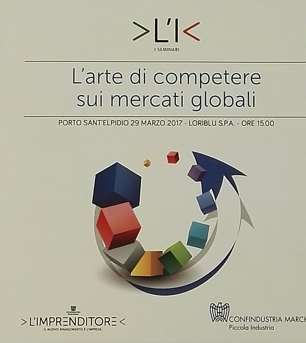 AnnaritaPilotti's tweet photo. L'arte di competere sui mercati locali. Convegno di Piccola Industria presso @Loriblu https://t.co/SpnQQMB9nI