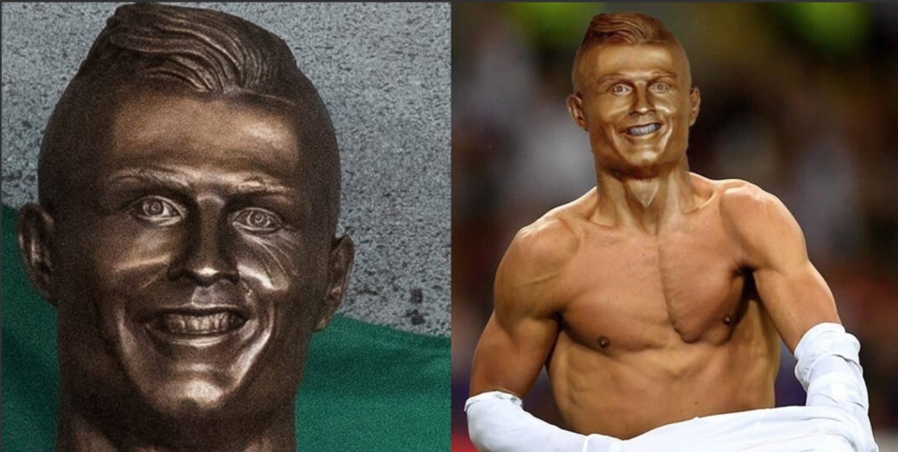 Twitter 上的 𝕔𝕖𝕤𝕒𝕣𝕖 𝕡𝕠𝕝𝕖𝕟𝕘𝕙𝕚 チェーザレ マデイラ空港にできたクリスティアーノ ロナウド像はちょっと チョット T Co Nbwvhjfakc Twitter