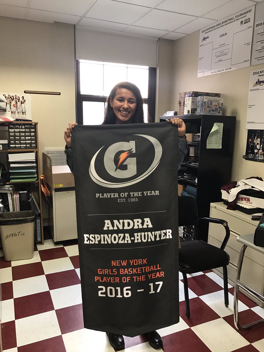 CoachRicOHS's tweet photo. This arrived today....Will hang next to Saniya's in our gym.
#RollPride #GatoradePOY https://t.co/QGboRYtC7e