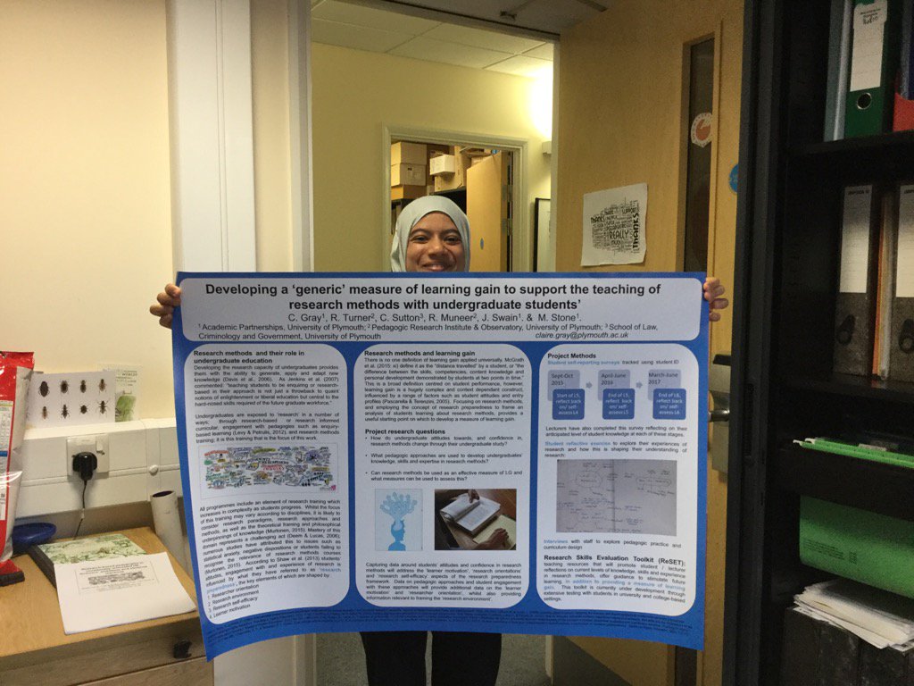 DrBeckyTurner's tweet image. Our #learninggain poster is ready for the @PU_PedRIO annual conference @ReemaMuneer
