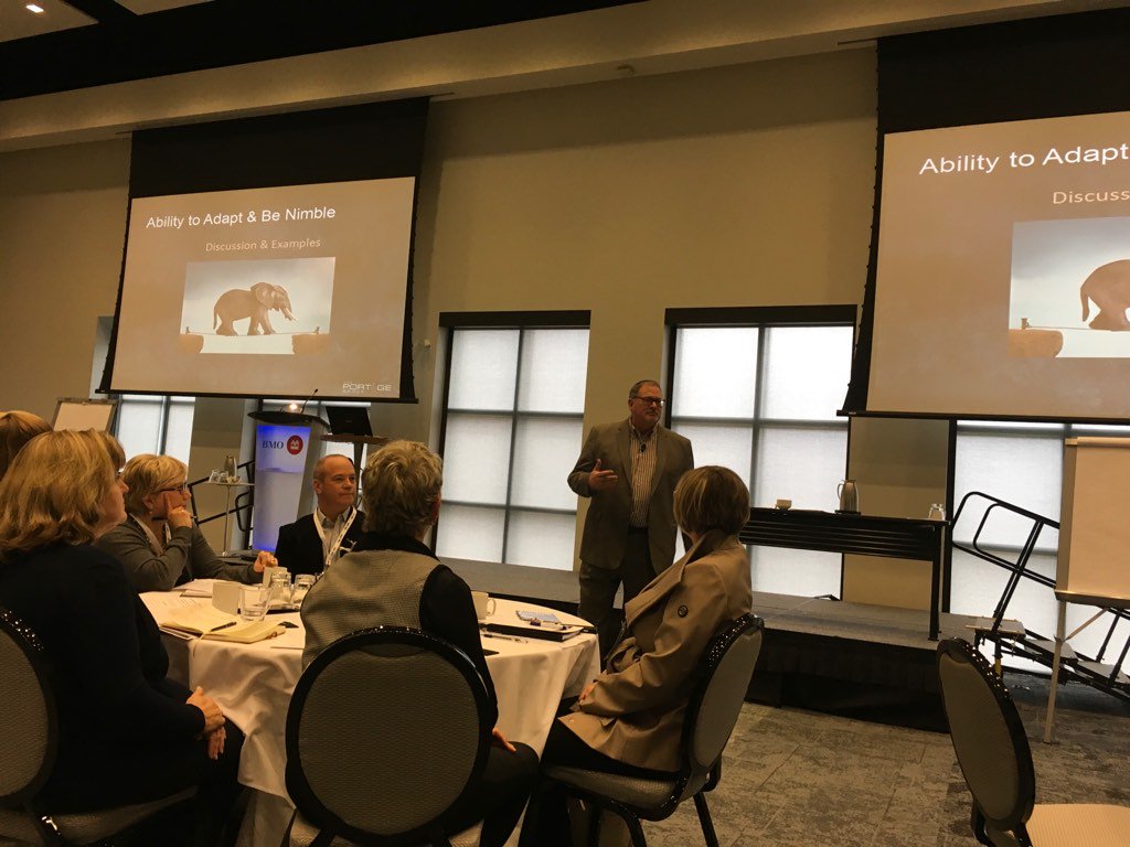 #1 trend affecting associations today: nimbleness and adaptability says <a href="/ThePortageGroup/">The Portage Group</a> <a href="/CSAETrillium/">CSAE Trillium</a> #PDX