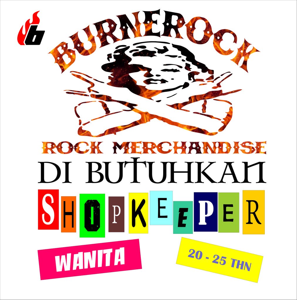 burnerocks's tweet photo. Di Butuhkan shopkeeper
wanita Umur Min 20thn Max 25thn
Kirim CV Ke Burnerock. jl Guntur Sari Wetan No. 1, Buah Batu https://t.co/SnwzscE7E2