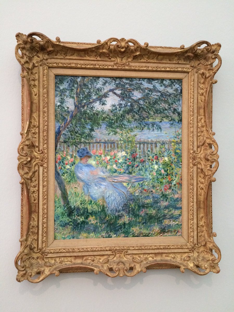 k_kathi's tweet photo. super tolle #ausstellung! ;-) 
#fondation_beyeler #basel #monet #impressionist #hochgenuss #spielmitdemlicht #todo #must #highlight #glück https://t.co/whIKK8gpoR